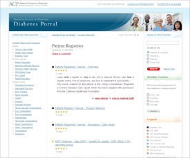 ACPs Diabetes Portal