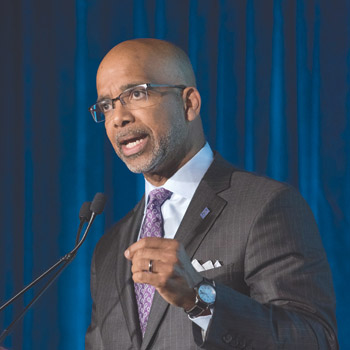 Dr Yancy speaks at the Heart Failure Society of Americas annual meeting in September in Philadelphia