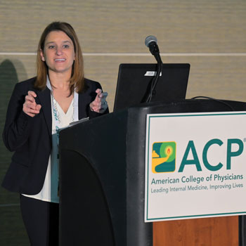 Allison L Ruff MD FACP discusses the challenges and benefits of precepting Image by Kevin Berne